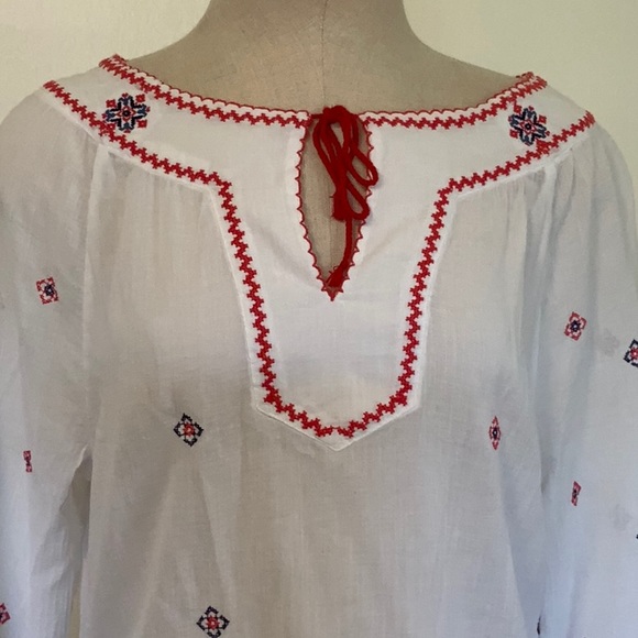 Eddie Bauer Boho Shirt/Blouse - Picture 3 of 11